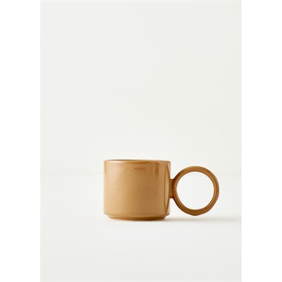 Bella Maison Arcana Seramik Espresso 2li Set Gülkurusu (180 Cc) Gülkurusu