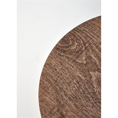 Bella Maison Aris Ayaklı Sunum Tabağı Naturel (29 Cm) Naturel