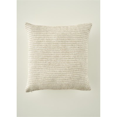 Bella Maison Bianca Dolgulu Dekoratif Yastık Krem (43x43 Cm) Krem