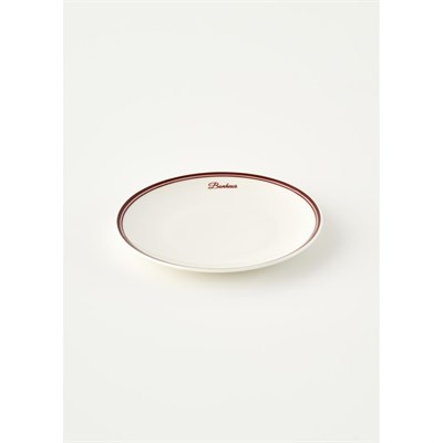 Bella Maison Bonheur Porselen Pasta Tabağı Bordo (21 Cm) Bordo