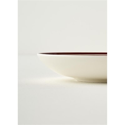 Bella Maison Bonheur Porselen Salata Kasesi Bordo (30 Cm) Bordo