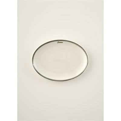Bella Maison Bonheur Porselen Sunum Tabağı Yeşil (31 Cm) Yeşil