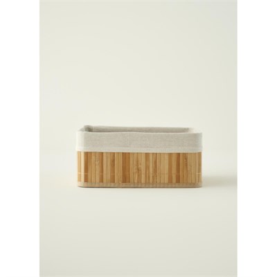 Bella Maison Bres Bambu Düzenleyici Kutu Naturel (31x22x13 Cm) Naturel