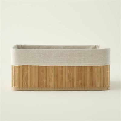 Bella Maison Bres Bambu Düzenleyici Kutu Naturel (37x26x15 Cm) Naturel