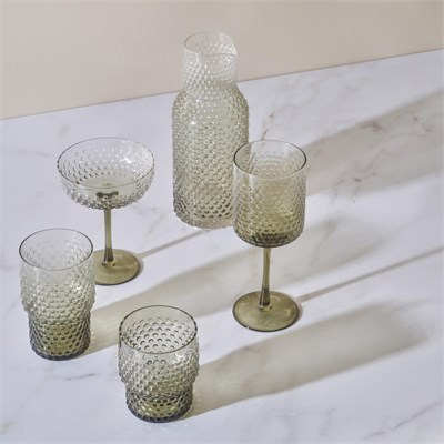 Bella Maison Bubble Martini Kadeh Seti 6lı Yeşil (220 Cc)