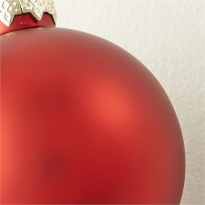 Bella Maison Christmas Dekoratif Süs 12li Kırmızı (6 Cm) Kırmızı