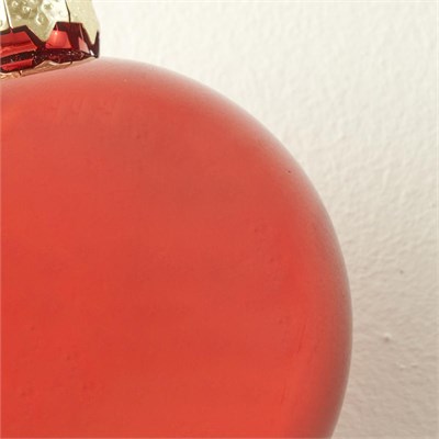 Bella Maison Christmas Dekoratif Süs 12li Kırmızı (6 Cm) Kırmızı