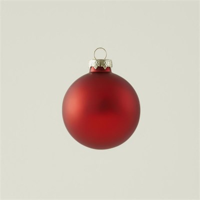 Bella Maison Christmas Dekoratif Süs 12li Kırmızı (6 Cm) Kırmızı