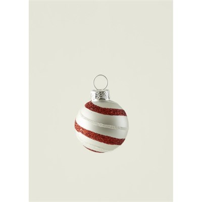 Bella Maison Christmas Mini Ball Dekoratif Süs Kırmızı (19x15x4 Cm) Kırmızı