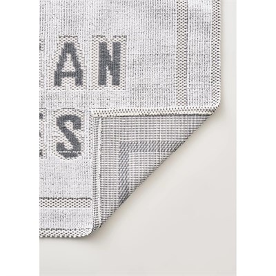 Bella Maison Clean Fresh Paspas Takımı Beyaz (60x100 - 50x60 Cm) Beyaz