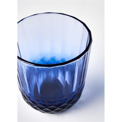 Bella Maison Colore Kesme Bardak-kadeh Seti 24lü Mavi