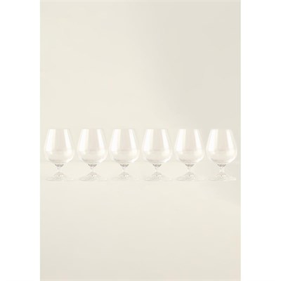 Bella Maison Columba Kristal 6lı Kahve Yanı Su Bardağı Naturel (180 Cc)