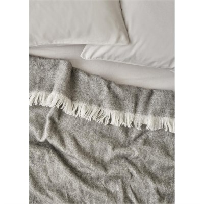 Bella Maison Cozy Akrilik Çift Kişilik Battaniye Gri (200x220 Cm) Gri