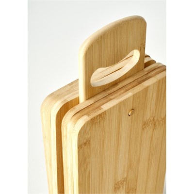 Bella Maison Craft 6lı Kesme Tahtası Seti Naturel (15x7x33 Cm) Naturel
