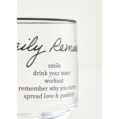 Bella Maison Daily Reminder Cup Siyah (300 Cc) Siyah