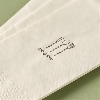 Bella Maison Eating Time 100lü Peçete Beyaz (33x33 Cm)