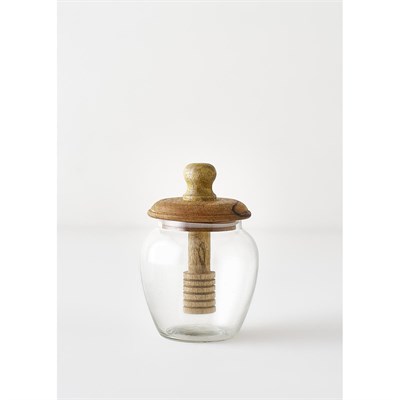 Bella Maison Eden Mango Kapaklı Bal Kavanozu Naturel (600 Ml) Naturel