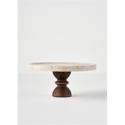 Bella Maison Ephesus Traverten 3lü Sunum Seti Naturel (25 Cm)