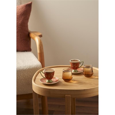 Bella Maison Ethnic 2li Kahve Fincanı Seti (90 Cc) Çok Renkli