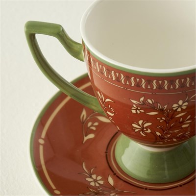 Bella Maison Ethnic 6lı Kahve Fincanı Seti (90 Cc)