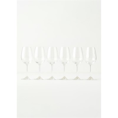 Bella Maison Fall Kristal Kadeh 6lı Naturel (350 Cc)