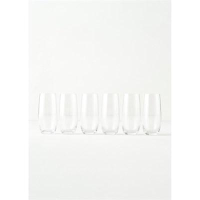 Bella Maison Fall Kristal Meşrubat Bardağı 6lı Naturel (350 Cc)
