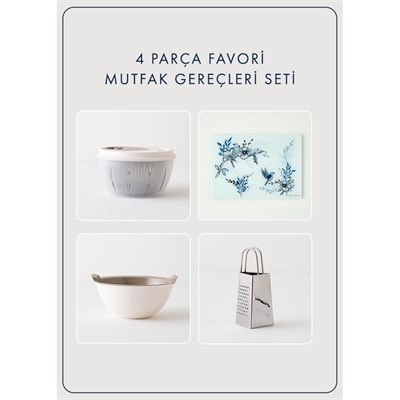 Bella Maison Favori Mutfak Gereçleri Seti 4 Parça