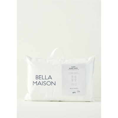 Bella Maison Fluffy Bambu Yastık Beyaz (50x70 Cm) Beyaz