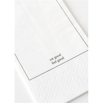 Bella Maison Good 100lü Kağıt Peçete Beyaz (33x33 Cm)