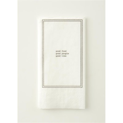 Bella Maison Goodies 100lü Kağıt Peçete Beyaz (33x33 Cm)