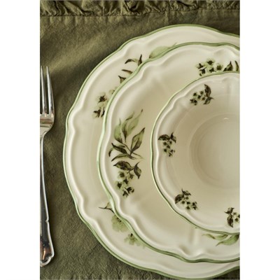 Bella Maison Julia Stoneware 24 Parça 6 Kişilik Yemek Takımı Yeşil Yeşil
