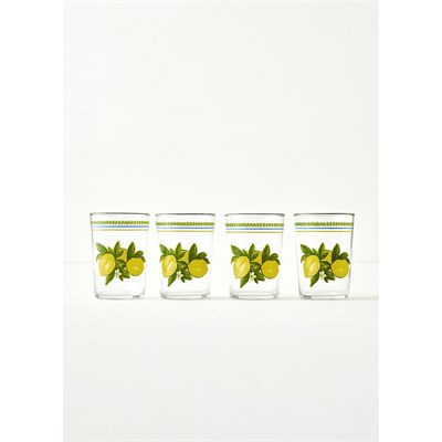 Bella Maison Lemoncello 4lü Meşrubat Bardağı Sarı (510 Cc)