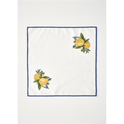 Bella Maison Lemoncello Pamuklu Peçete Sarı (40x40 Cm) Sarı