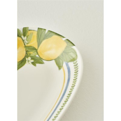 Bella Maison Lemoncello Porselen Sunum Tabağı (24 Cm) Çok Renkli