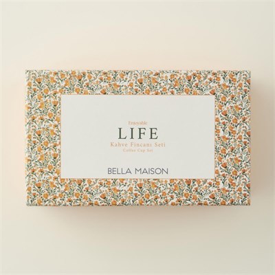 Bella Maison Life 6lı Kahve Fincanı Seti (120 Cc)