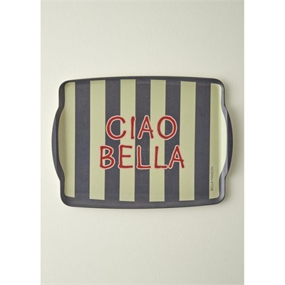 Bella Maison Line Melamin Tepsi (42x31 Cm) Çok Renkli