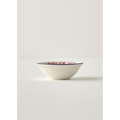 Bella Maison Line Porselen Çukur Sunum Kasesi Lacivert (9,5 Cm) Lacivert