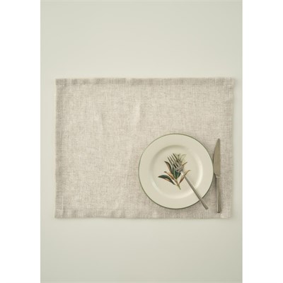 Bella Maison Miva Simli Amerikan Servis Gümüş (35x45 Cm) Gümüş