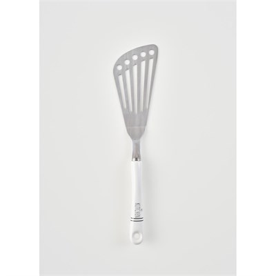 Bella Maison My Kitchen Çelik Oluklu Spatula Beyaz (30,4x7x1,6 Cm) Beyaz