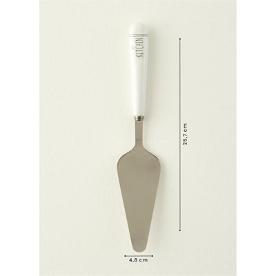 Bella Maison My Kitchen Çelik Spatula Beyaz (25,7x4,8x1,3 Cm) Beyaz