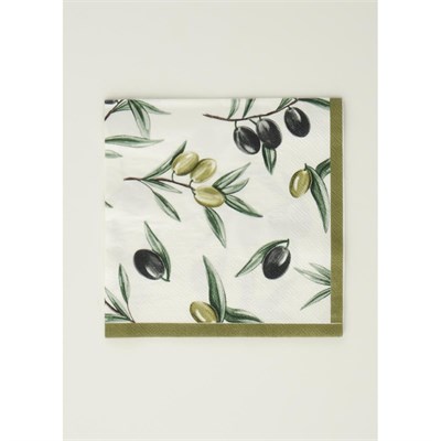 Bella Maison Olive 40lı Kağıt Peçete (33x33 Cm)