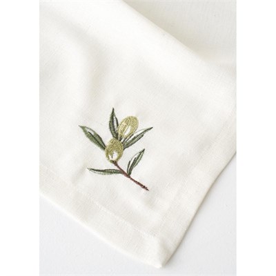Bella Maison Olive Amerikan Servis Krem (35x45 Cm) Krem