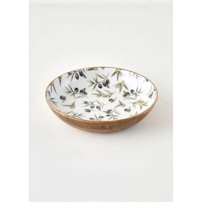 Bella Maison Olive Mango Sunum Kasesi (30x8 Cm) Çok Renkli