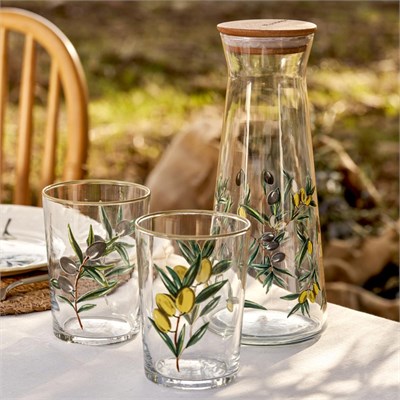 Bella Maison Olive Meşrubat Bardağı 4lü Yeşil (510 Cc)