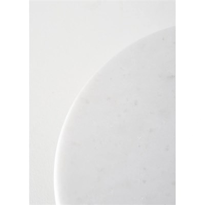 Bella Maison Olmo Mermer Kek Standı Naturel (25x25 Cm) Naturel