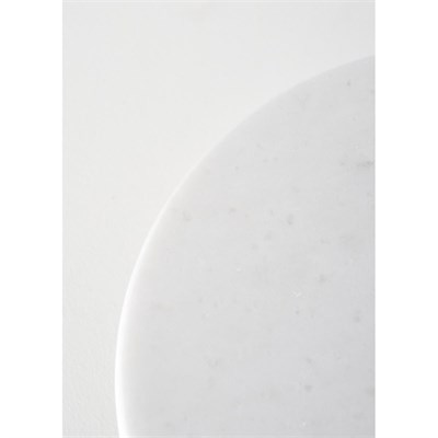 Bella Maison Olmo Mermer Kek Standı Naturel (25x25 Cm) Naturel