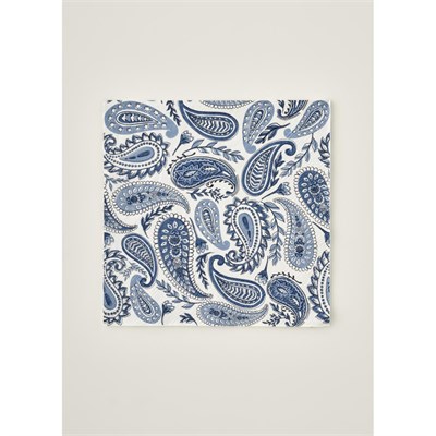 Bella Maison Paisley 20li Kağıt Peçete Mavi (33x33 Cm) Mavi