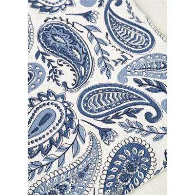Bella Maison Paisley 20li Kağıt Peçete Mavi (33x33 Cm) Mavi