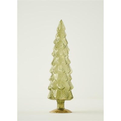 Bella Maison Pine Tree Dekoratif Obje Yeşil (10x10x35 Cm) Yeşil