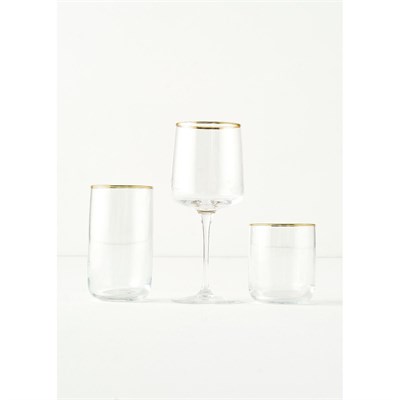 Bella Maison Premium Bardak-kadeh Set 18li Gold